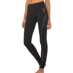 Alo mosaic leggings black xxs